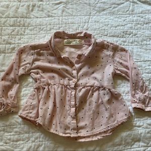 Zara baby girl blouse